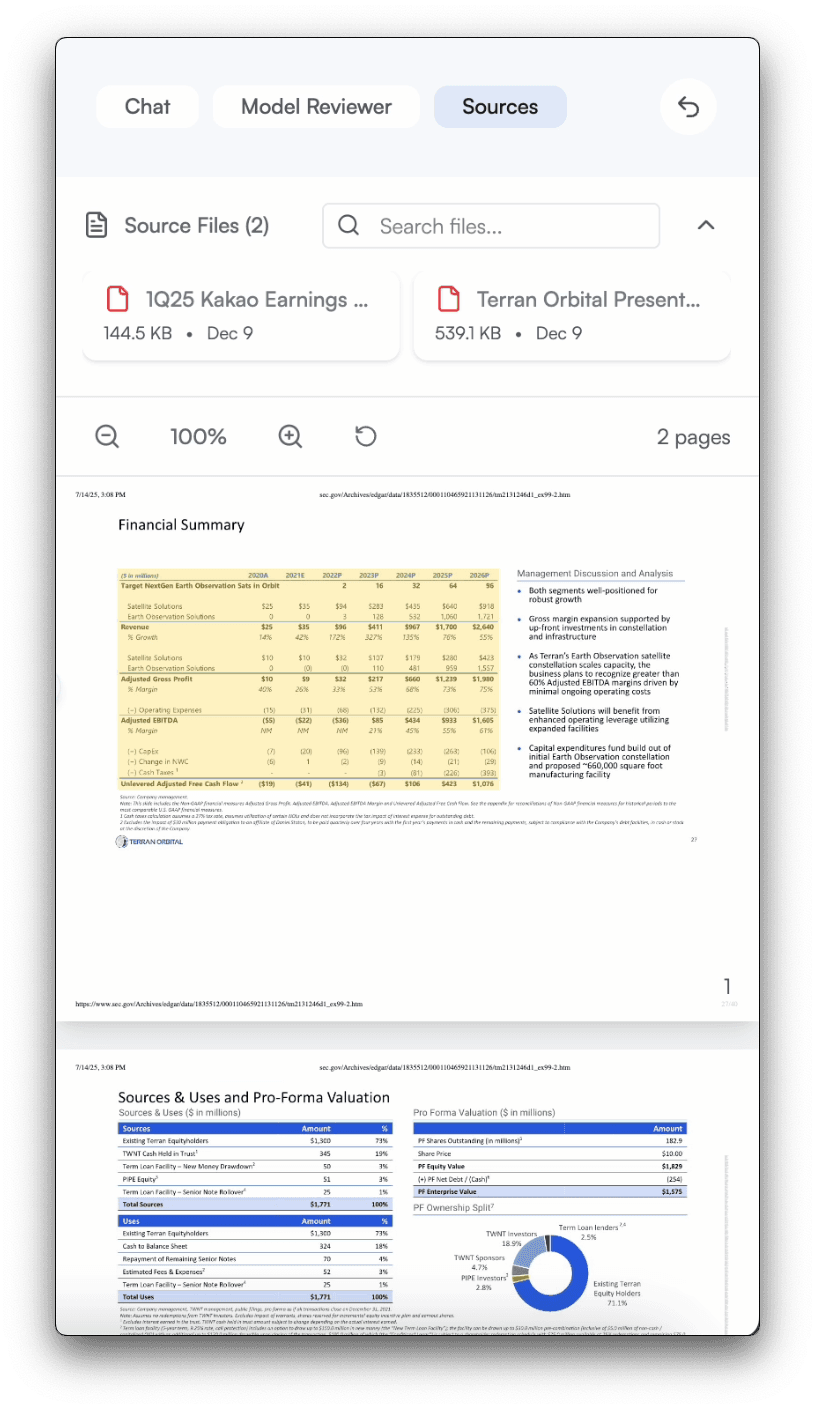 Audit sources swiftly and correctly